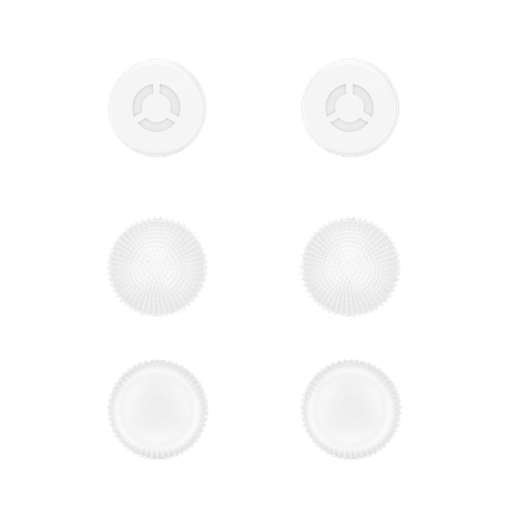 Legion Go Joystick Caps - White