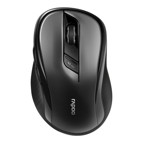 Rapoo N1200 Silent Wired Mouse - Black