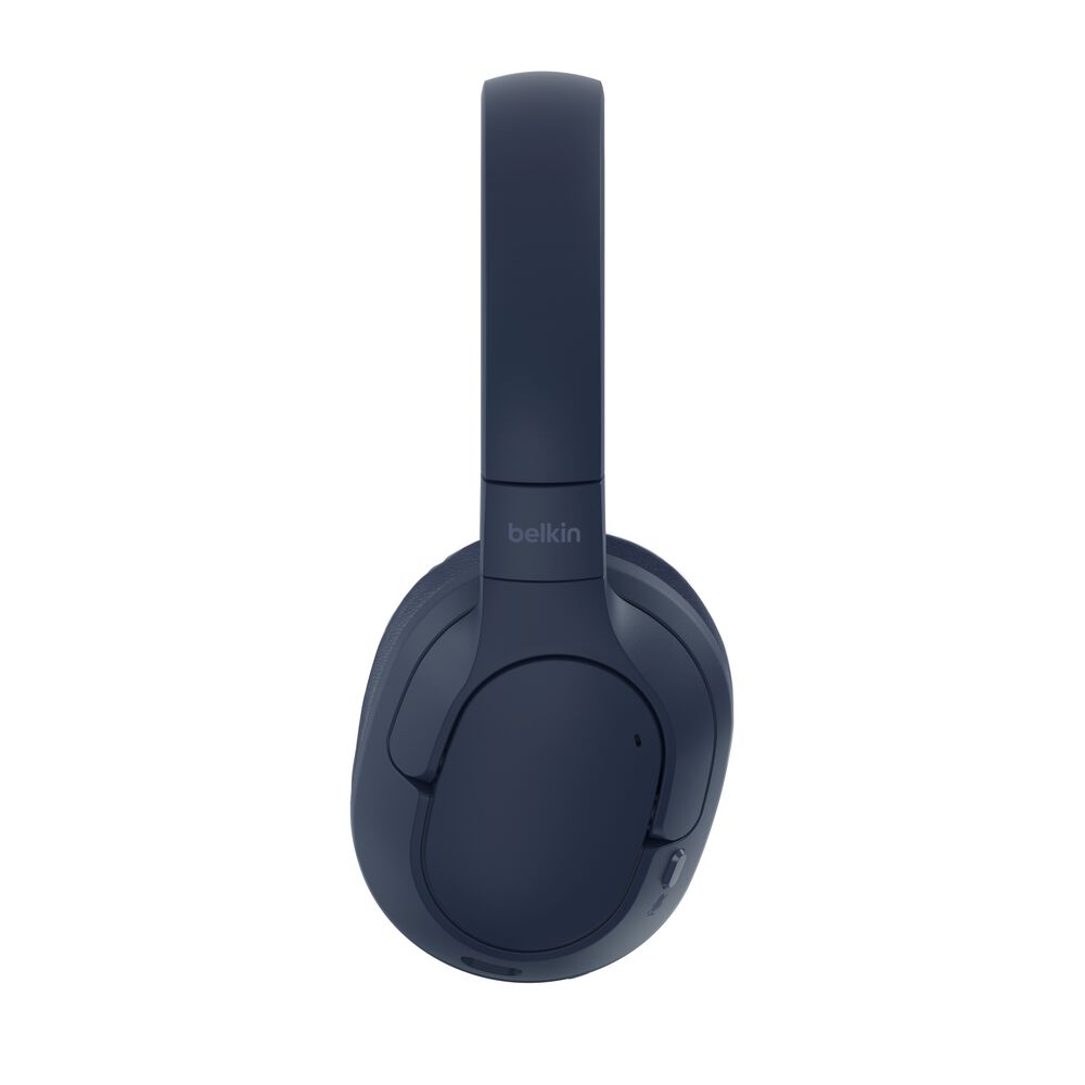 Belkin SoundForm Surround Wireless Over-Ear Headphones - Blue — Alternate product angle