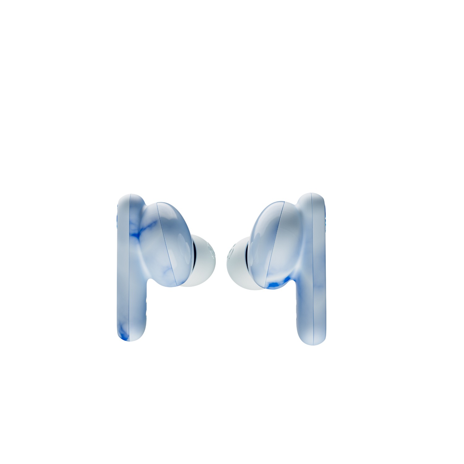 EcoBuds™ True Wireless Earbuds-Glacier — Earbuds side view