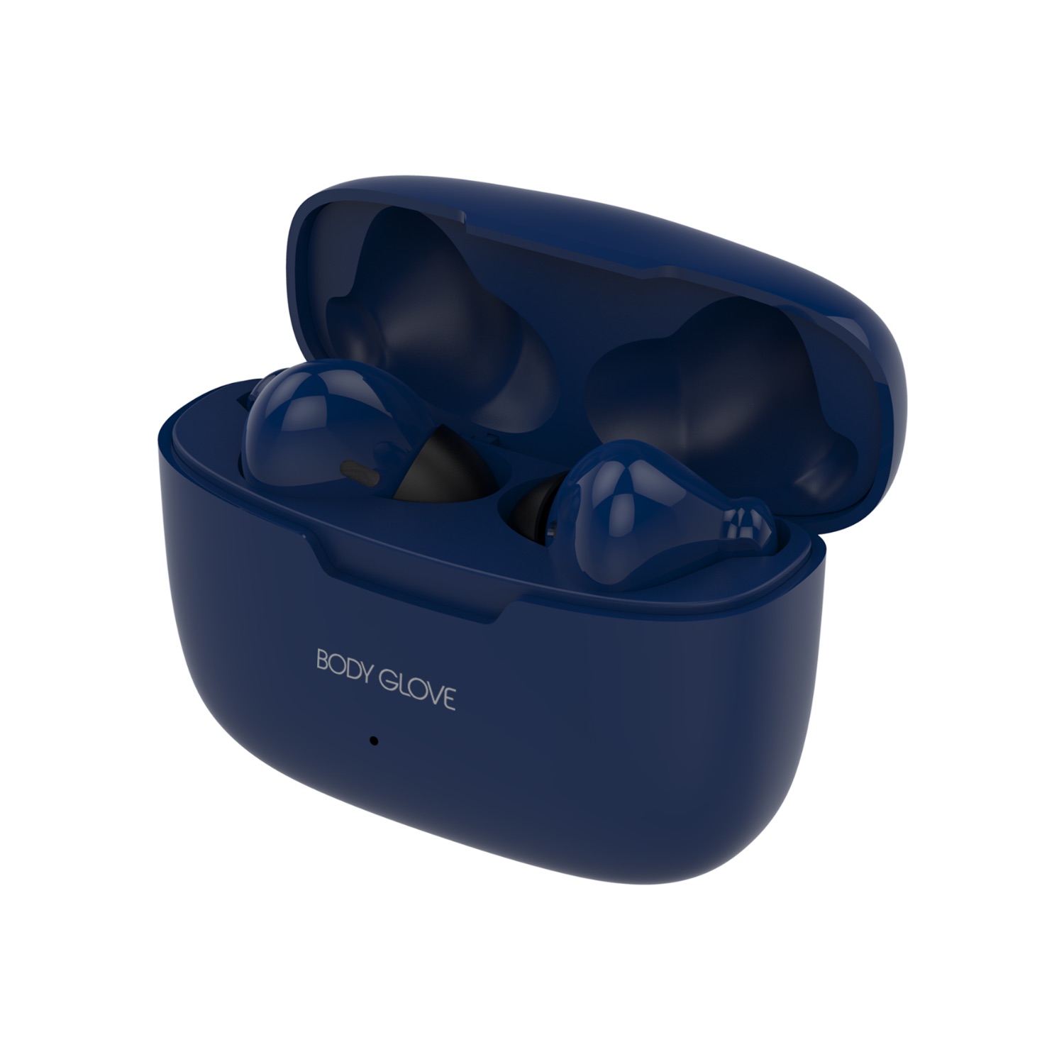 Body Glove Essentials TWS Lux Series Wireless Earbuds — Earbuds seated in open case