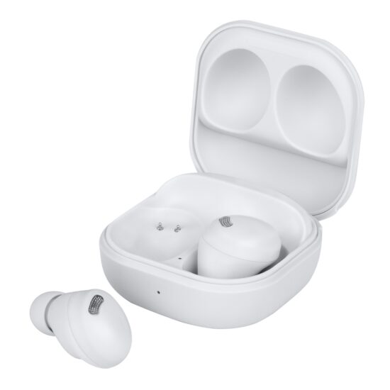 Body Glove Quiver TWS – White — Earbuds with open charging case