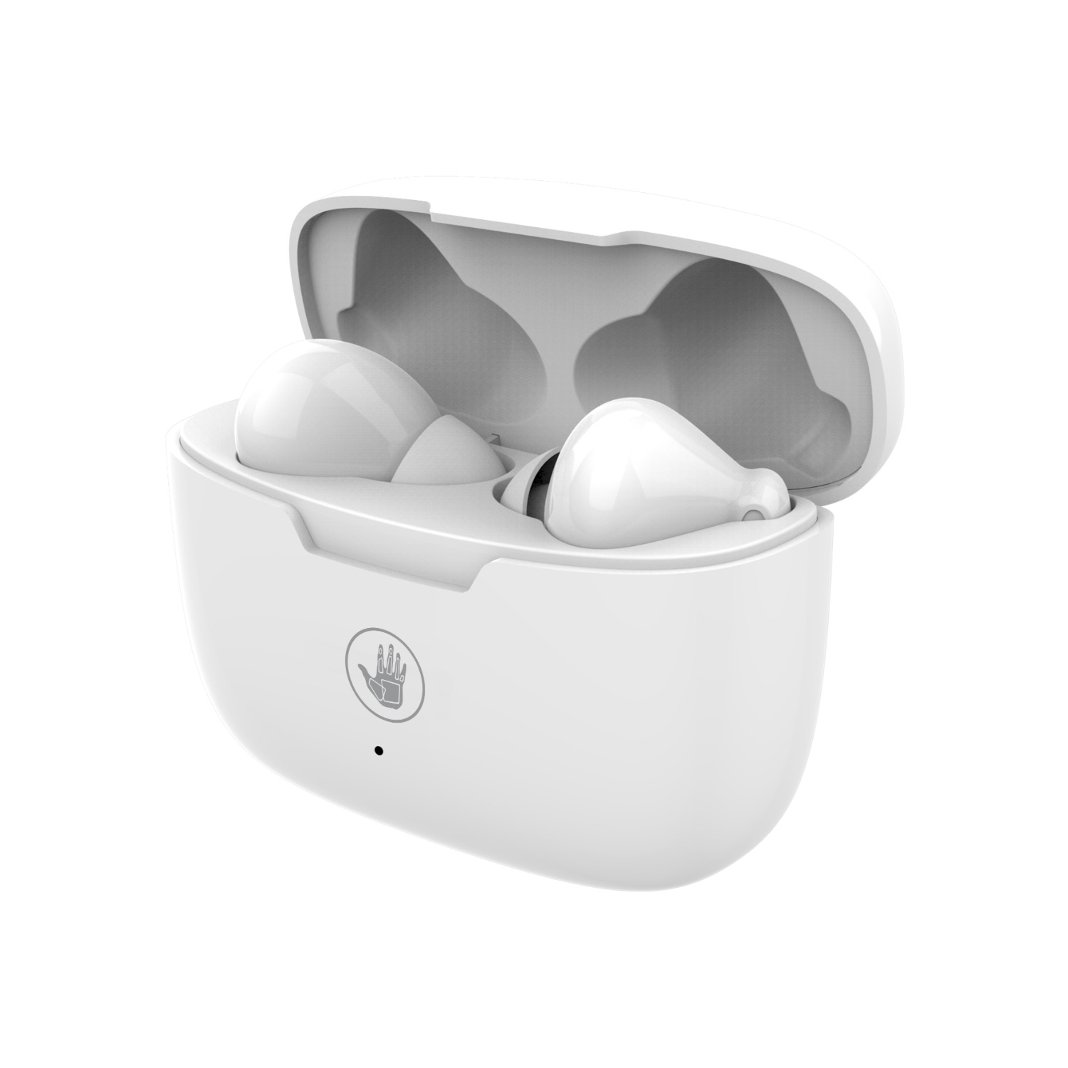 Body Glove Essentials TWS Lux Series Wireless Earbuds — Earbuds seated in case