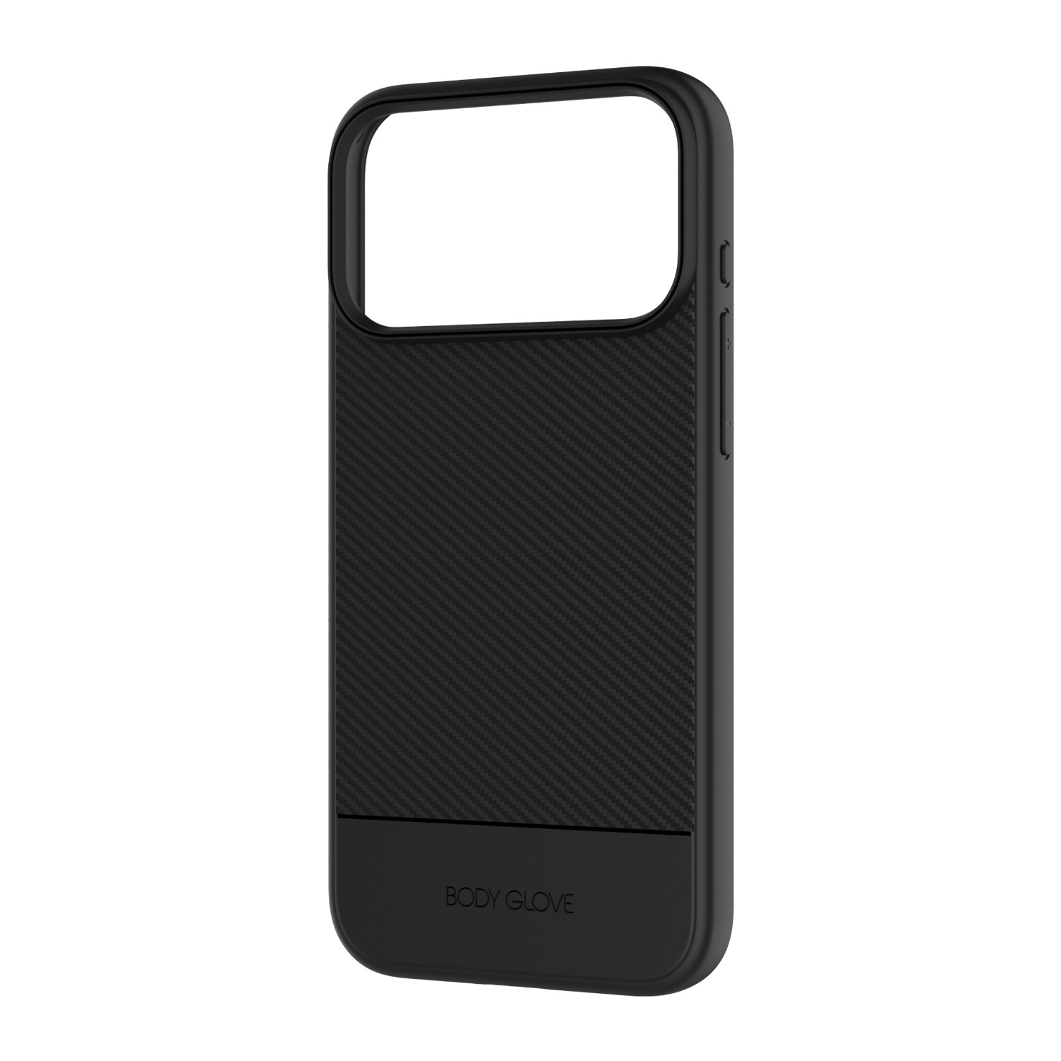 Body Glove Astrx Case – Apple iPhone 17 Pro Max – Black — Case angled view