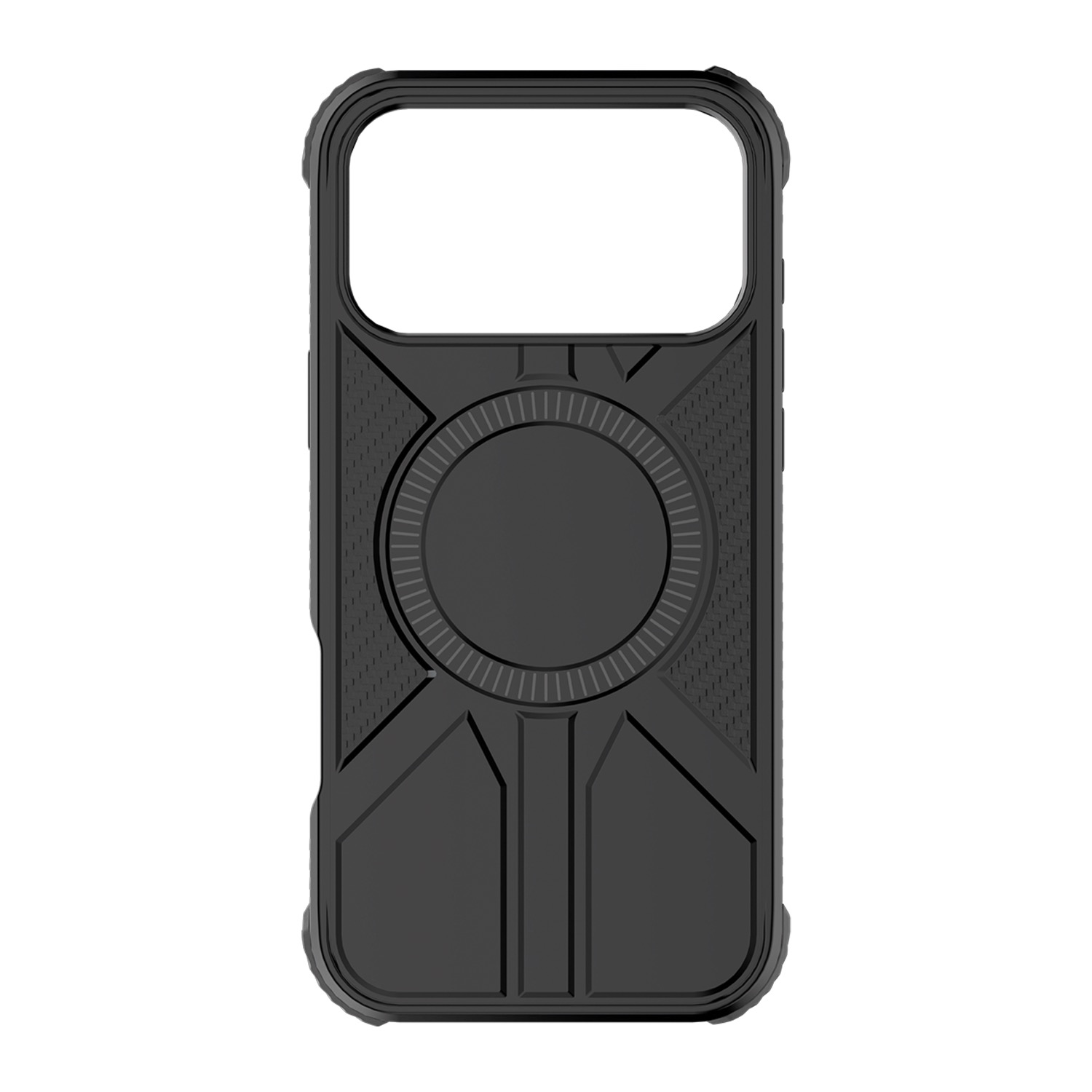 Body Glove Stealth Magnetic Case – Apple iPhone 17 Pro Max – Black — Case rear view