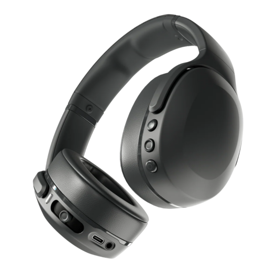 Skullcandy Crusher® Evo Sensory Bass Headphones With Personal Sound – True Black — Headphones, angled view