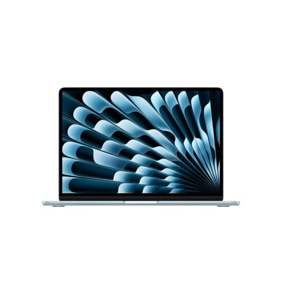 Apple MacBook Air 13-inch M5 Sky Blue - front view