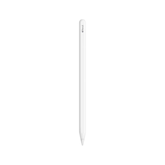 Apple Pencil (2nd Generation),Model A2051 — Apple Pencil (2nd Generation) featuring its flat edge that attaches magnetically for automatic charging and pairing.