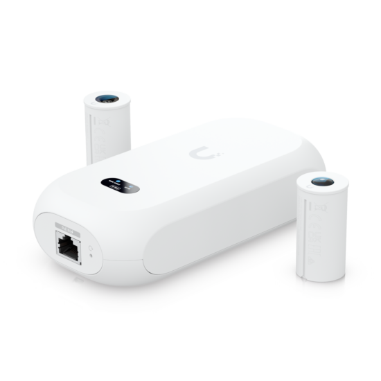 Ubiquiti UVC-AI-Theta 4K (8MP/6MP) video resolution, Flat wall mounting with discrete form-factor, A… — Hub with included wide-angle and 360-degree lenses