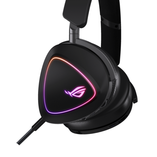 Asus Rog Delta Ii Wireless Gaming Headset — ROG Delta II - side view