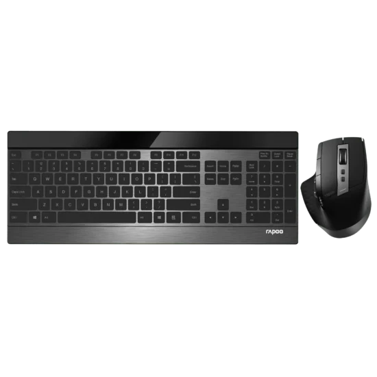 Rapoo 9900M Multimode Ultra Slim Combo — top