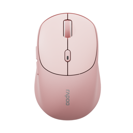 Rapoo M330 Silent Multimode Mouse - Pink — top