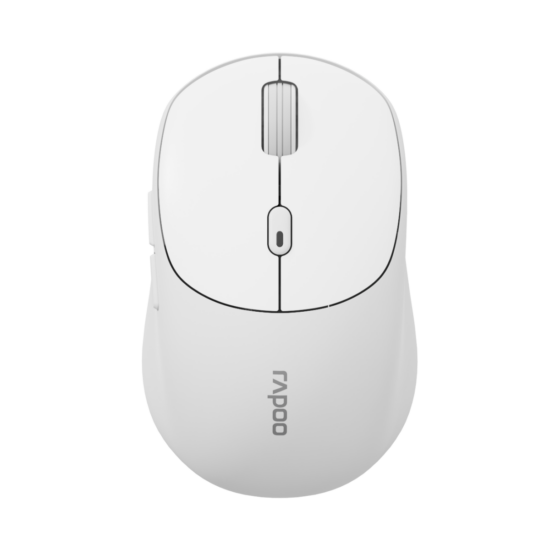 Rapoo M330 Silent Multimode Mouse - White — top