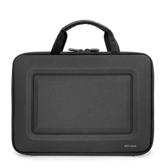Body Glove Armour Sleeve with Handle For 15.6" Laptops - Black — Closed sleeve