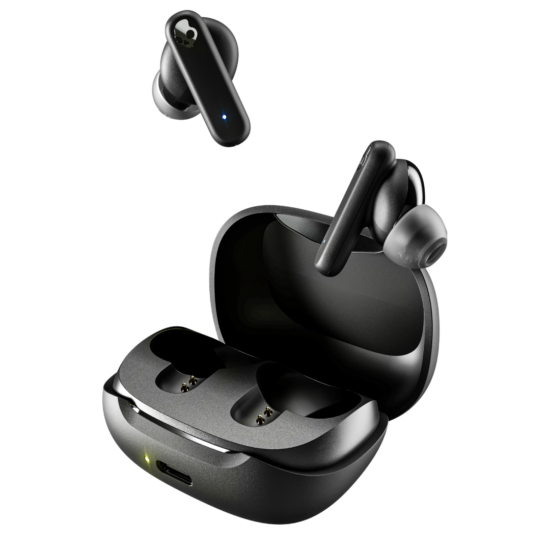 Skullcandy Smokin Buds True Wireless in-Ear - Black — Earbuds and charging case