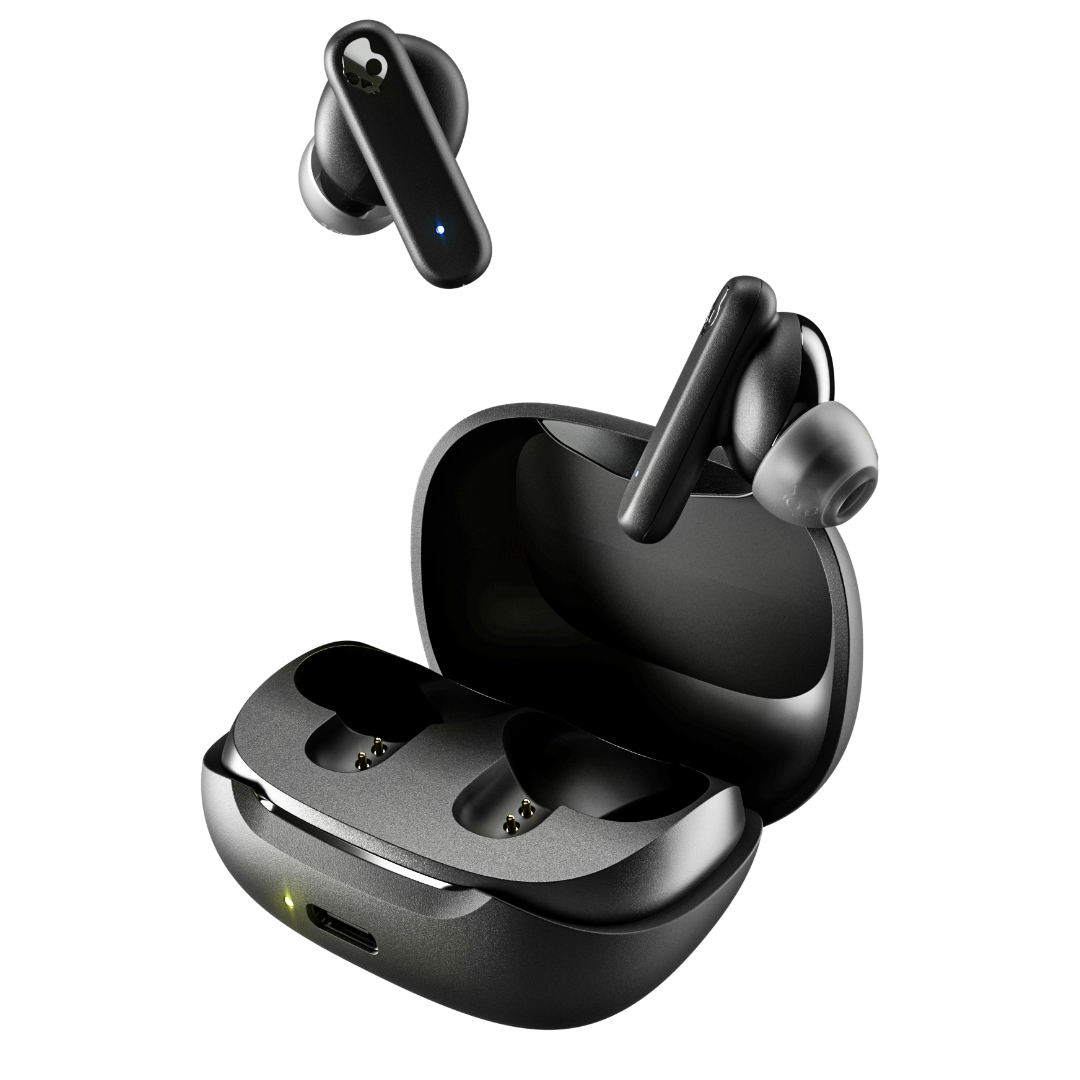 Skullcandy Smokin Buds True Wireless in-Ear - Black — Earbuds and charging case
