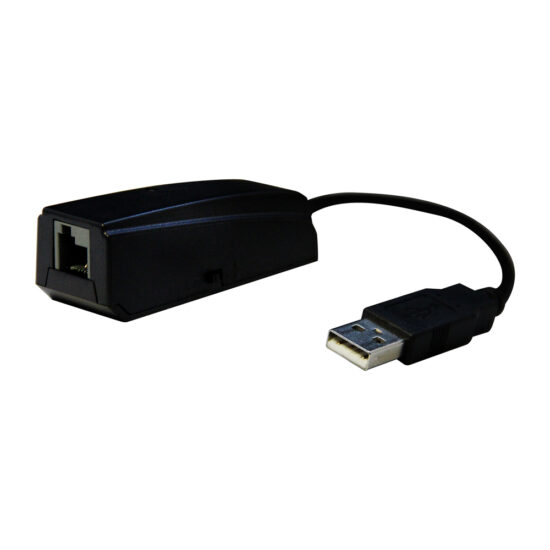 T.RJ12 USB Adapter — Clean adapter and attached USB cable
