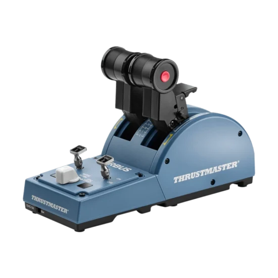Thrustmaster TCA Quadrant Airbus Edition — angled view