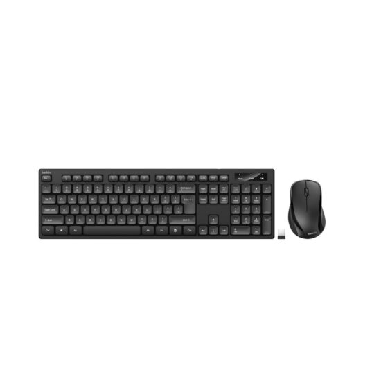 Belkin Connect Wireless Keyboard and Mouse Combo Black — keyboard and mouse top view