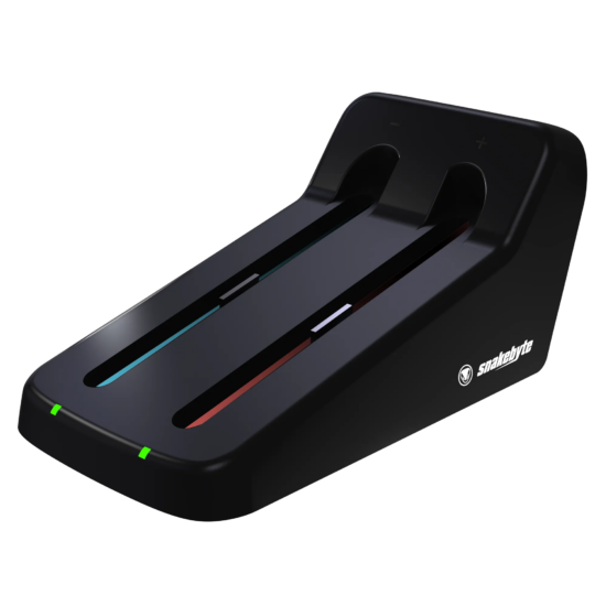 Snakebyte Nsw2 Twin Charge S2 — charging base angled view