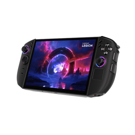 Lenovo Legion Go 2 Eclipse Black — front angle