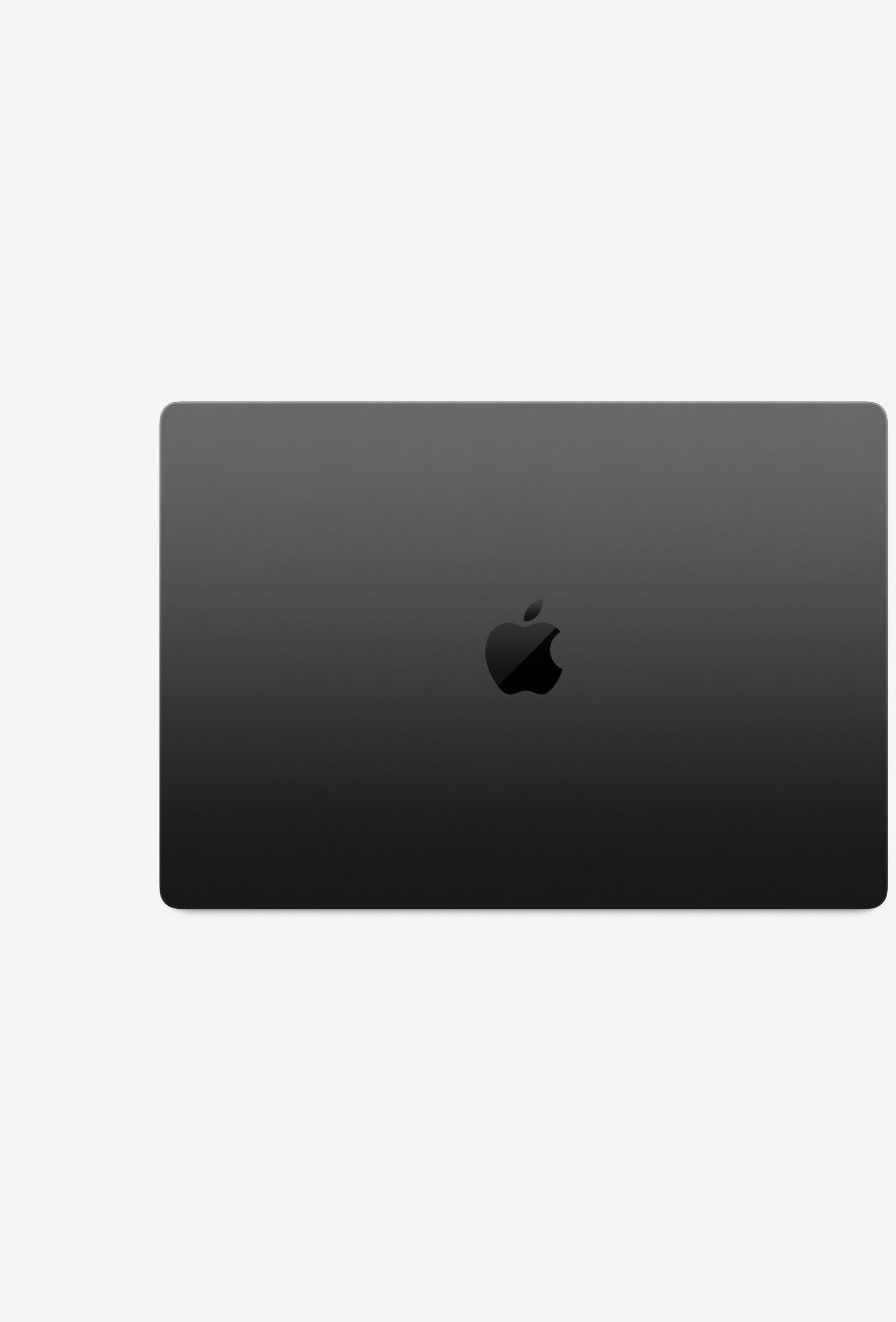 Apple MacBook Pro 14-inch Space Black — closed-lid exterior