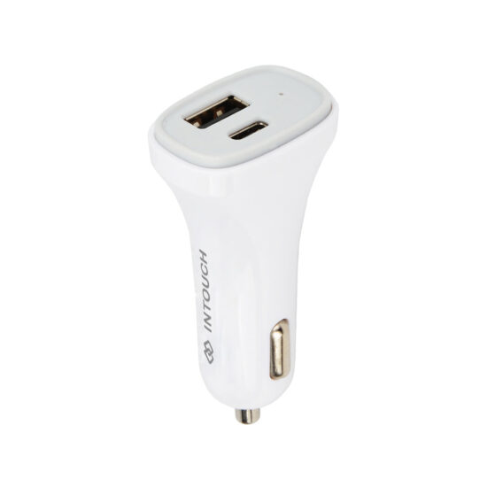 Intouch IT-CLD3030-WH Car Charger White – product view