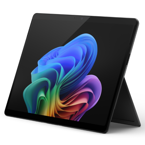 Microsoft Surface Pro for Business 13-inch 11th Edition Intel Black angled view