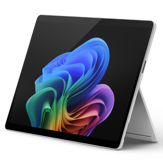 Microsoft Surface Pro for Business 13-inch 11th Edition Intel Platinum angled view