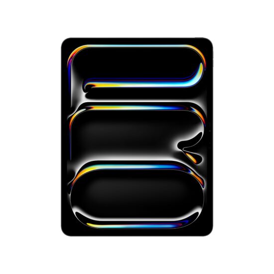 13-inch iPad Pro M5 Wi‑Fi 256GB with standard glass - Space Black — front view