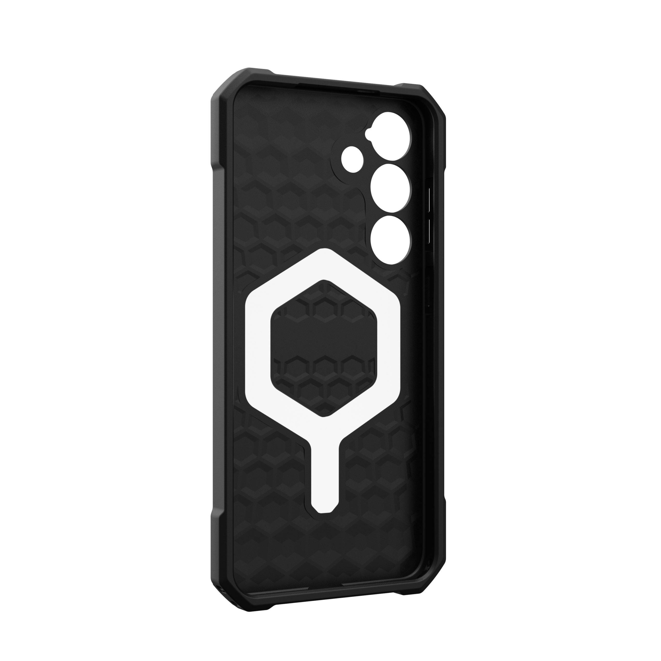 UAG Essential Armor Galaxy S25+ case, Black – inside view
